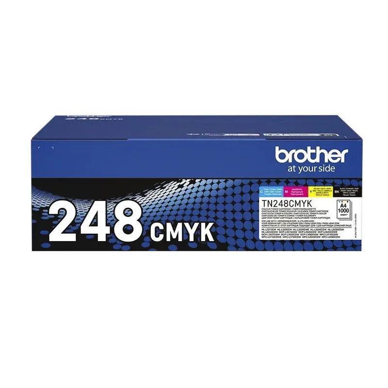 Toner brother tn-248val zwart en kleur | 2 stuks by Brother – product photo