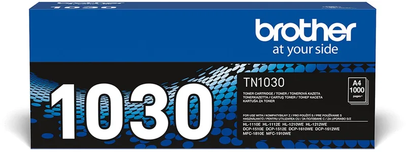 Toner Brother TN1030 czarny van Brother in Zwart – productfoto