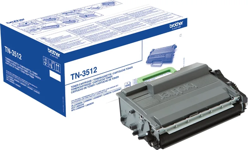 Toner Brother TN3512 Negro de Brother en Noir – photo produit 1 sur 2