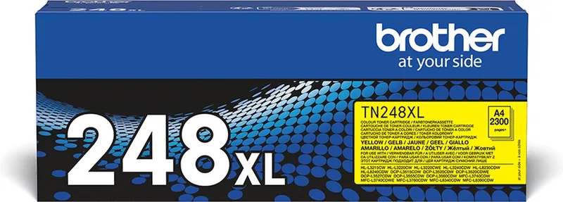 Toner TN-248XLY Gelb bis zu 2.300 Seiten ISO/IEC 19798 by Brother in Yellow – product photo