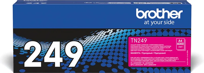 Toner TN-249M bis zu 4.000 Seiten ISO/IEC 19798 de Brother en Magenta – photo produit