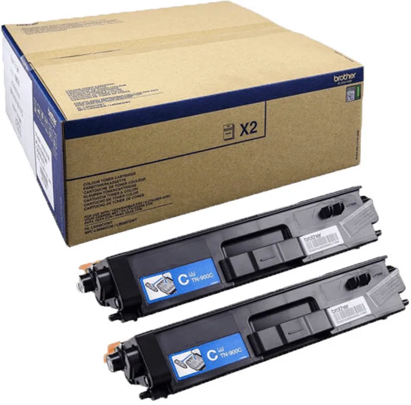 Toner TN-900CTWIN cyan by Brother in Cyaan – product photo
