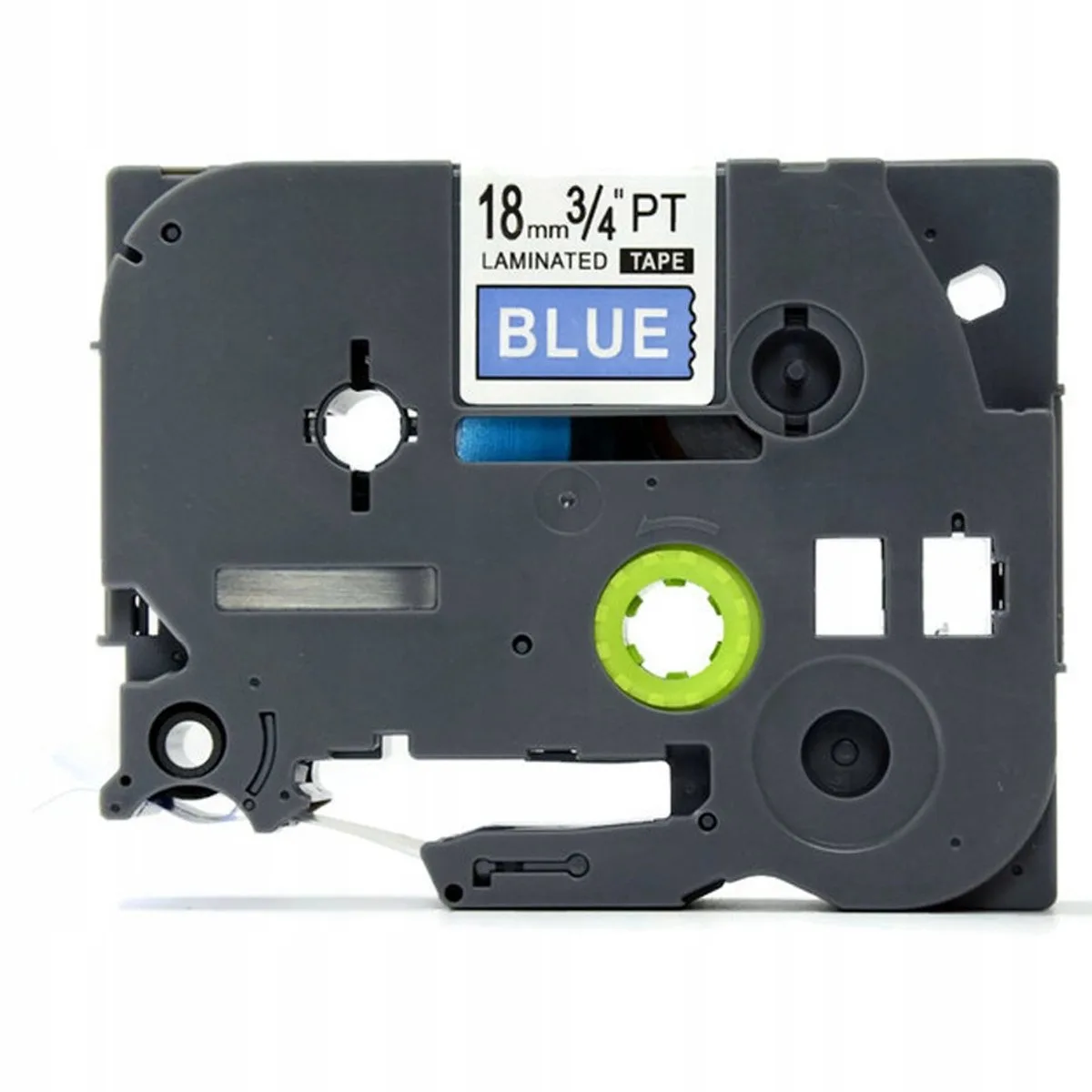 TZe-545 tape 18 mm witte print - duurzaam en gelamineerd de Brother en Bleu – photo produit