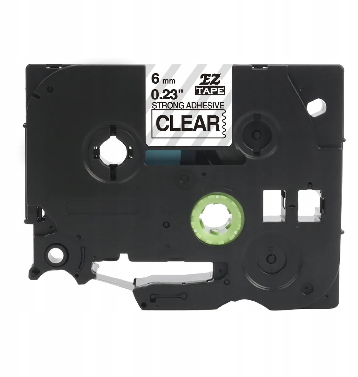 TZe-S111 tape, 6mm, sterke lijm, transparant von Brother in Transparent – Produktfoto