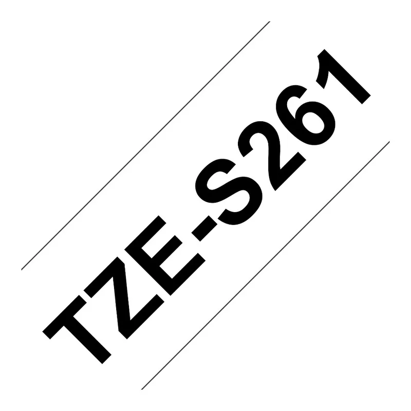 TZE-S261 label-making tape von Brother – Produktfoto