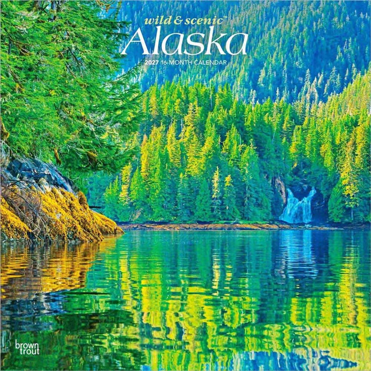 Alaska Natuur Kalender 2027 de BrownTrout en Multicolore – photo produit