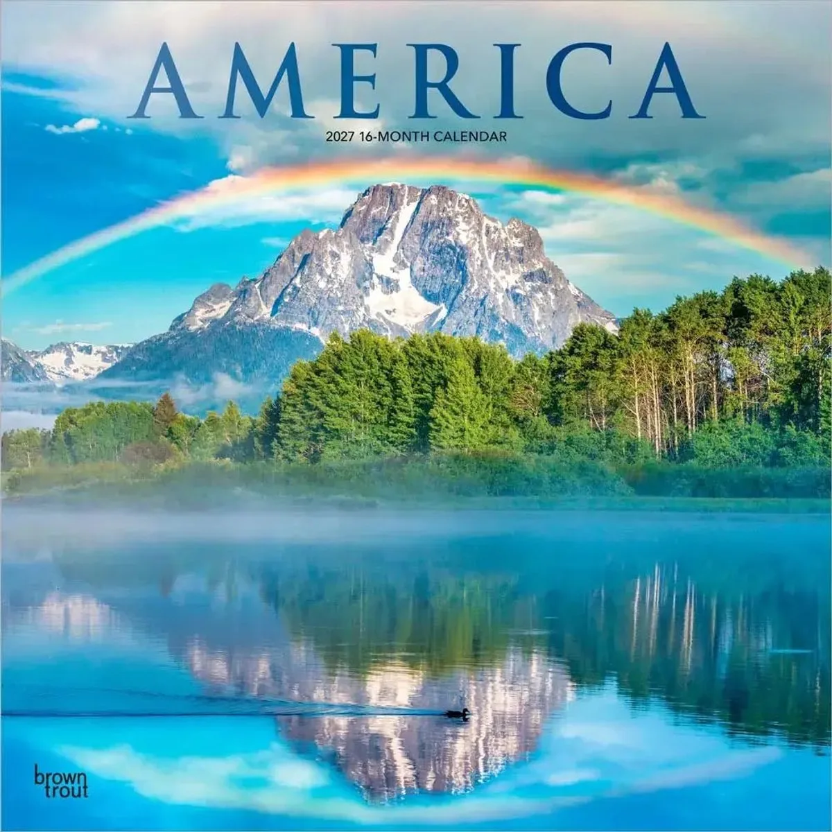 Amerika Kalender 2027 van BrownTrout – productfoto