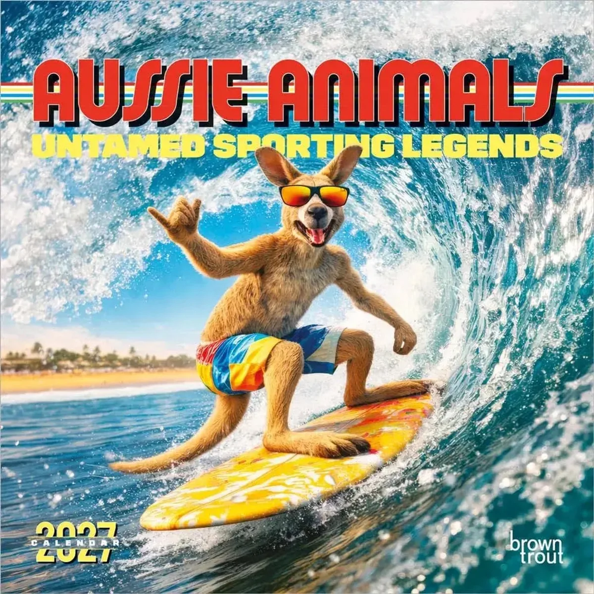 Aussie Animals Kalender 2027 de BrownTrout – photo produit