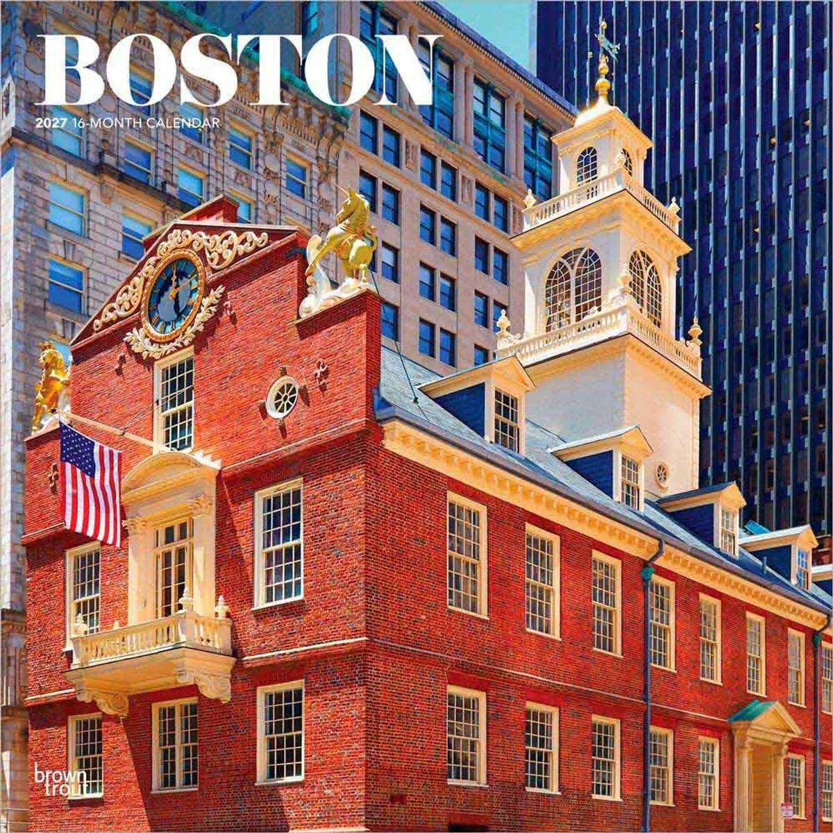 Boston Kalender 2027 de BrownTrout – photo produit
