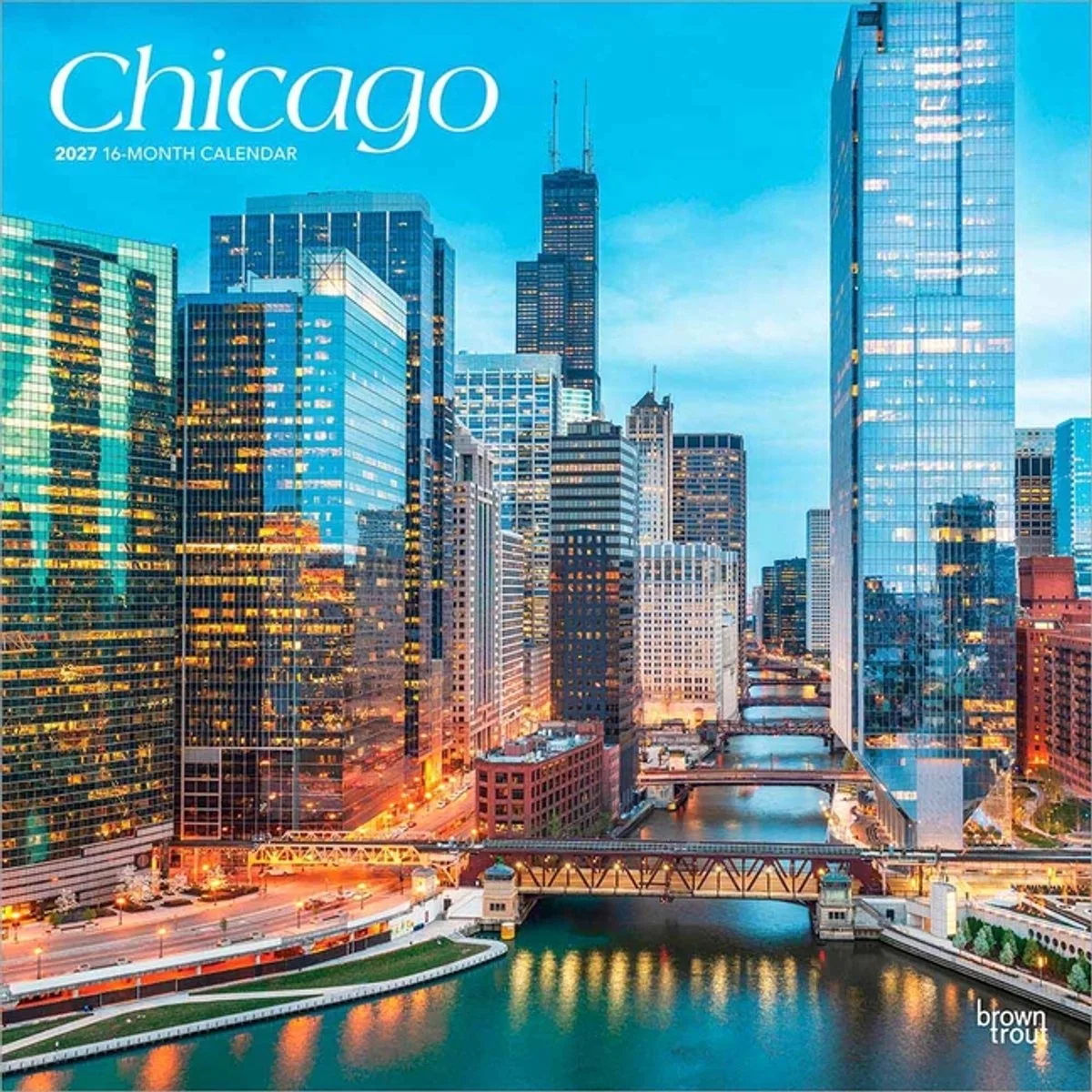 Chicago Kalender 2027 van BrownTrout – productfoto