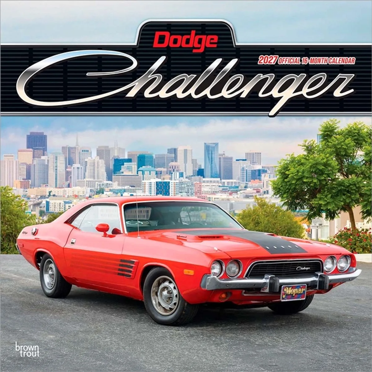 Dodge Challenger Kalender 2027 van BrownTrout – productfoto