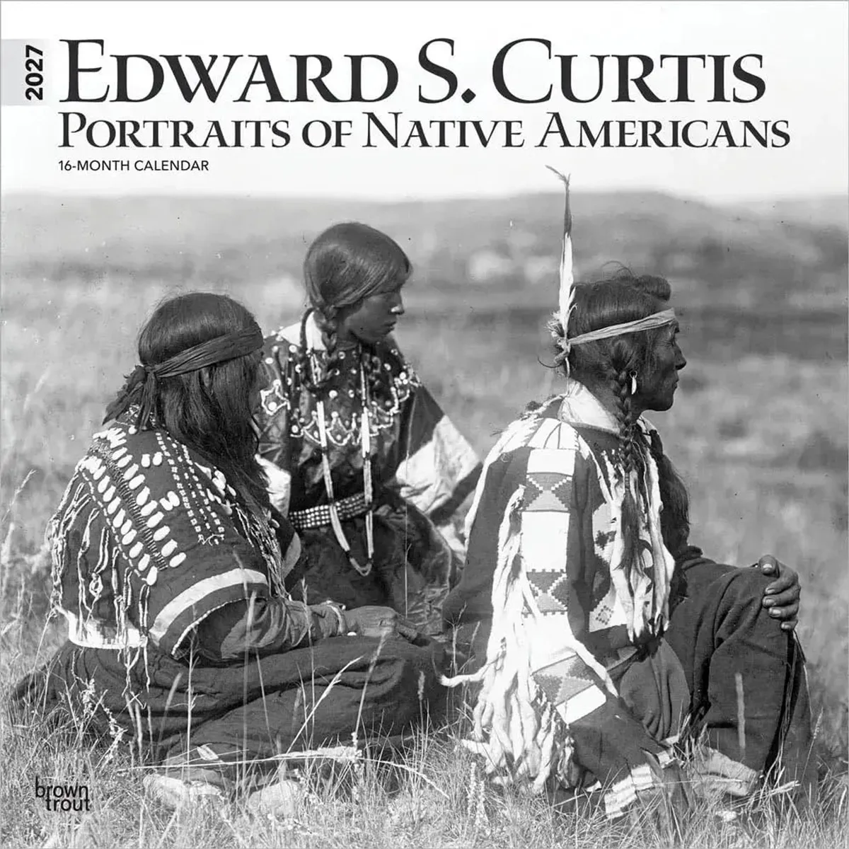 Edward S. Curtis Portraits of Native Americans Kalender 2027 van BrownTrout – productfoto