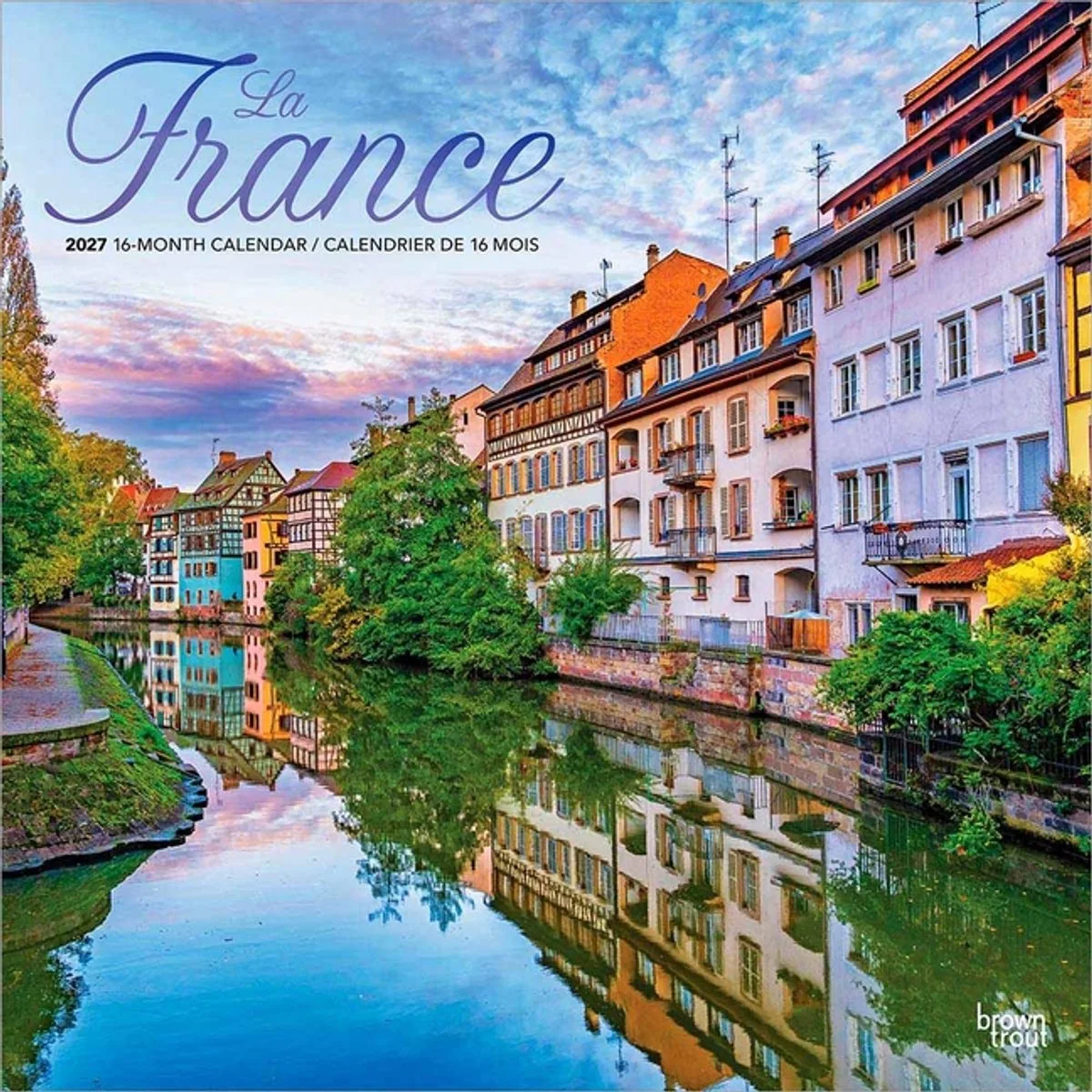 Frankrijk / France Kalender 2027 från BrownTrout i Flerfärgad – produktbild