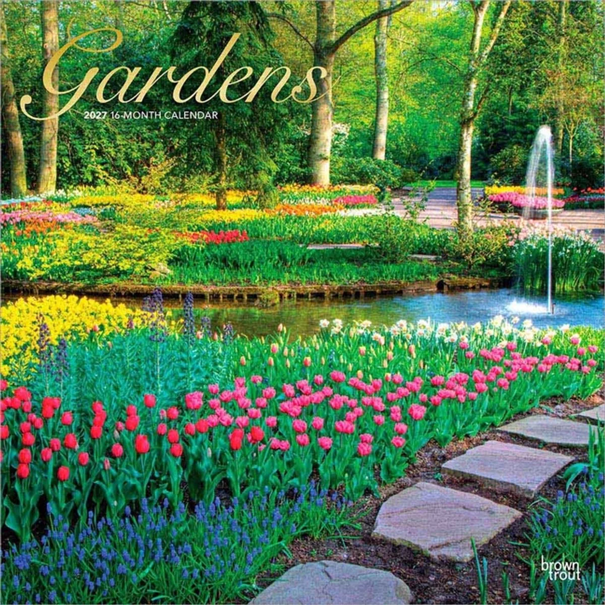 Gardens Kalender 2027 van BrownTrout – productfoto