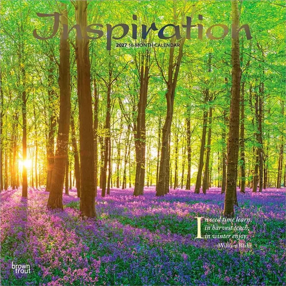 Inspiration Kalender 2027 van BrownTrout in Paars – productfoto