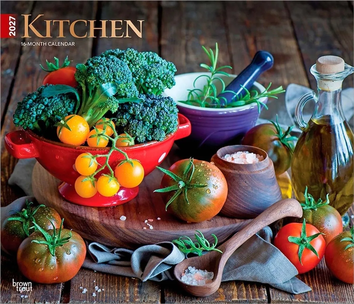 Kitchen Kalender 2027 Deluxe van BrownTrout in Meerkleurig – productfoto