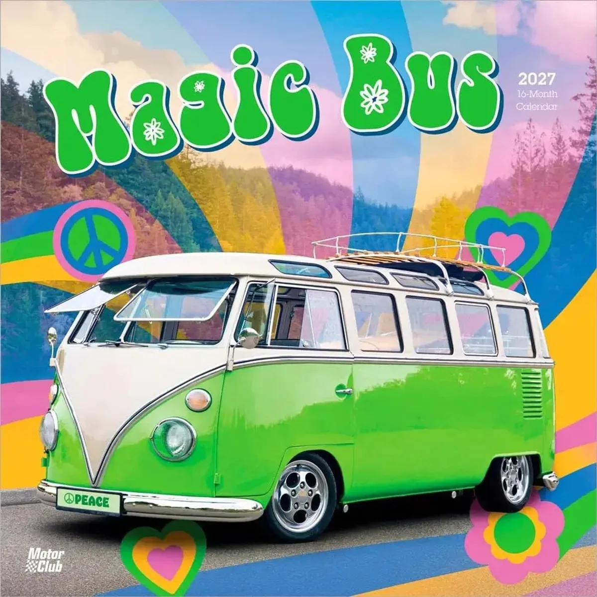 Magic Bus Kalender 2027 van BrownTrout – productfoto