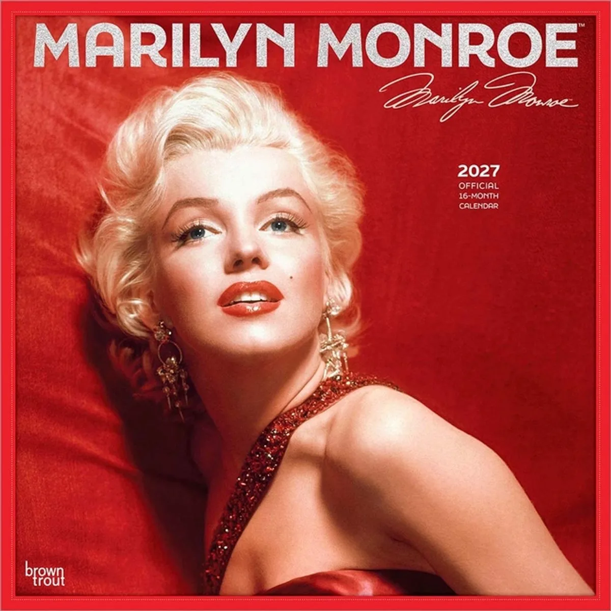 Marilyn Monroe Kalender 2027 by BrownTrout in Multicolour – product photo