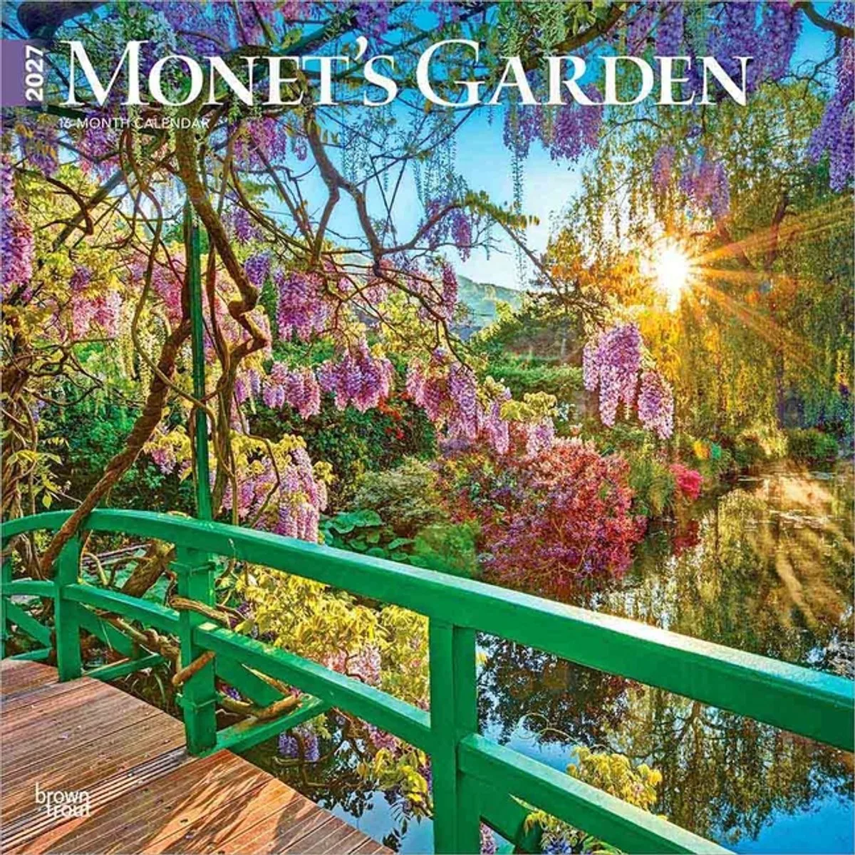 Monet's Tuin Kalender 2027 de BrownTrout – photo produit