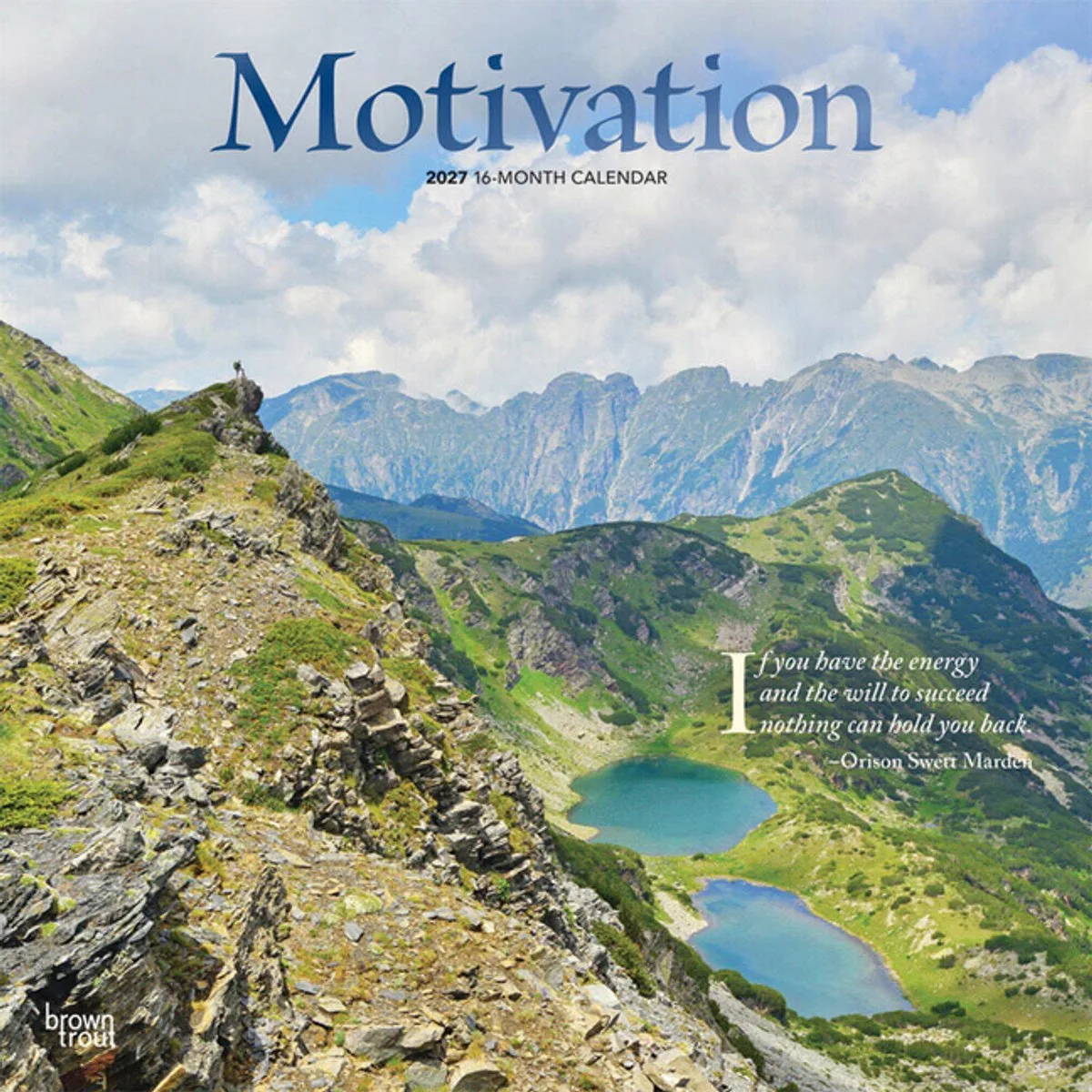 Motivation Kalender 2027 de BrownTrout – photo produit