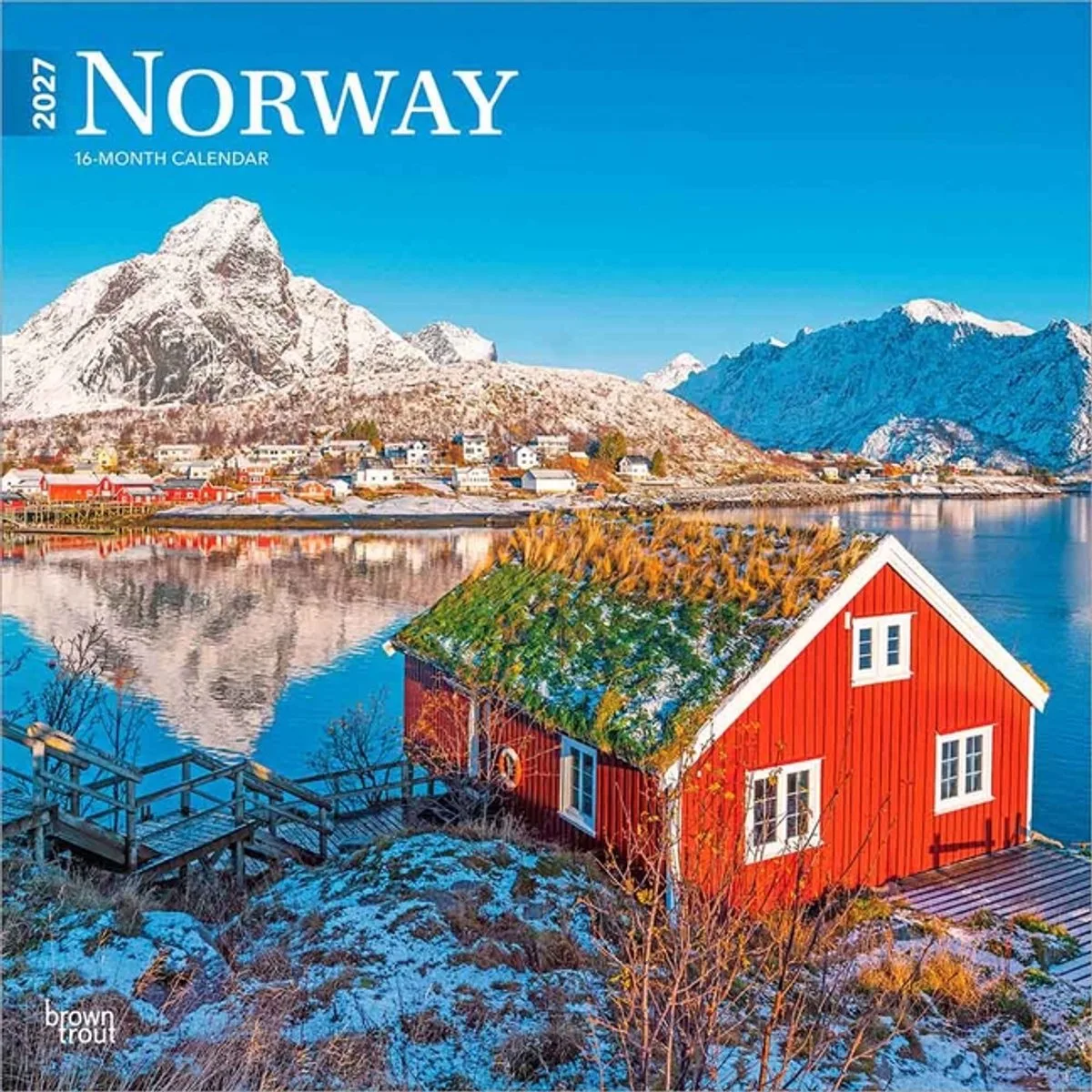 Noorwegen / Norway Kalender 2027 van BrownTrout in Meerkleurig – productfoto