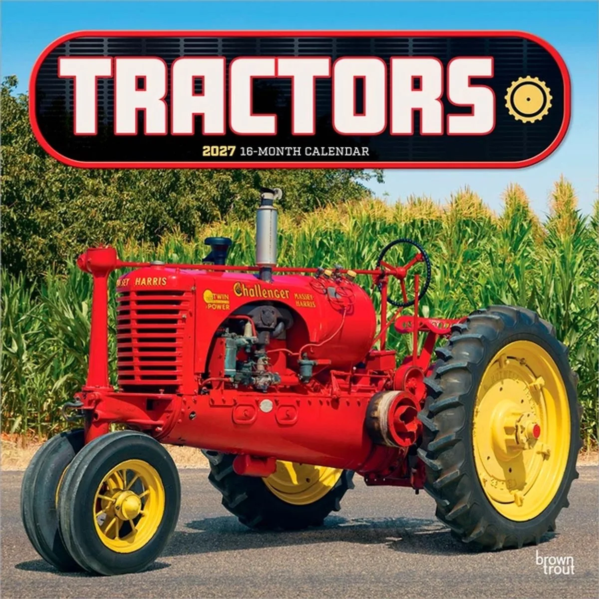 Tractors Kalender 2027 van BrownTrout – productfoto