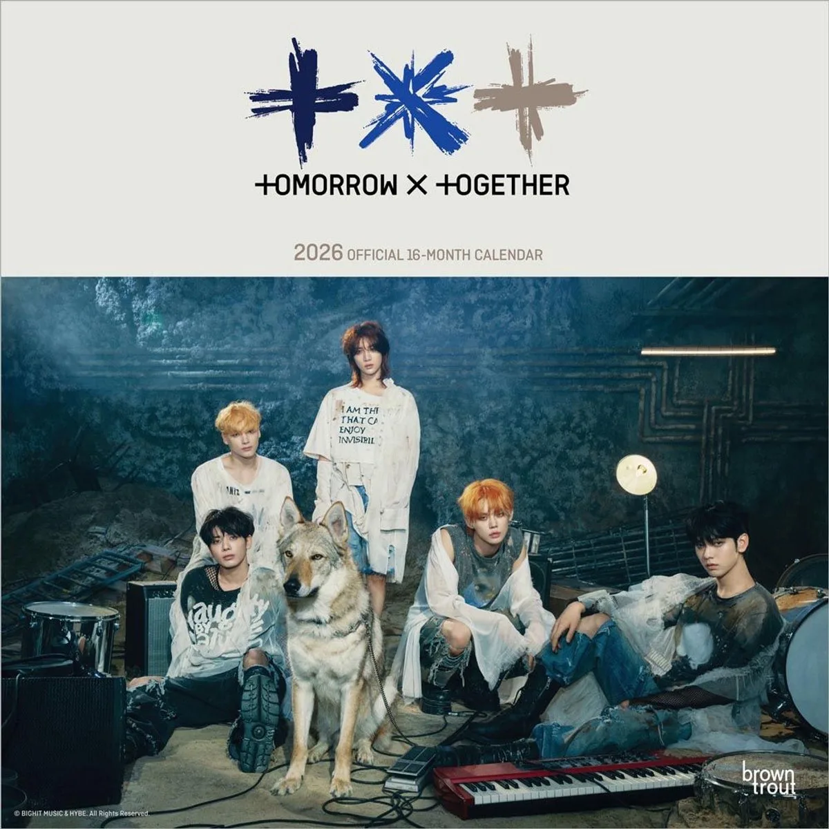 TXT (Tomorrow X Together) Kalender 2026 van BrownTrout – productfoto