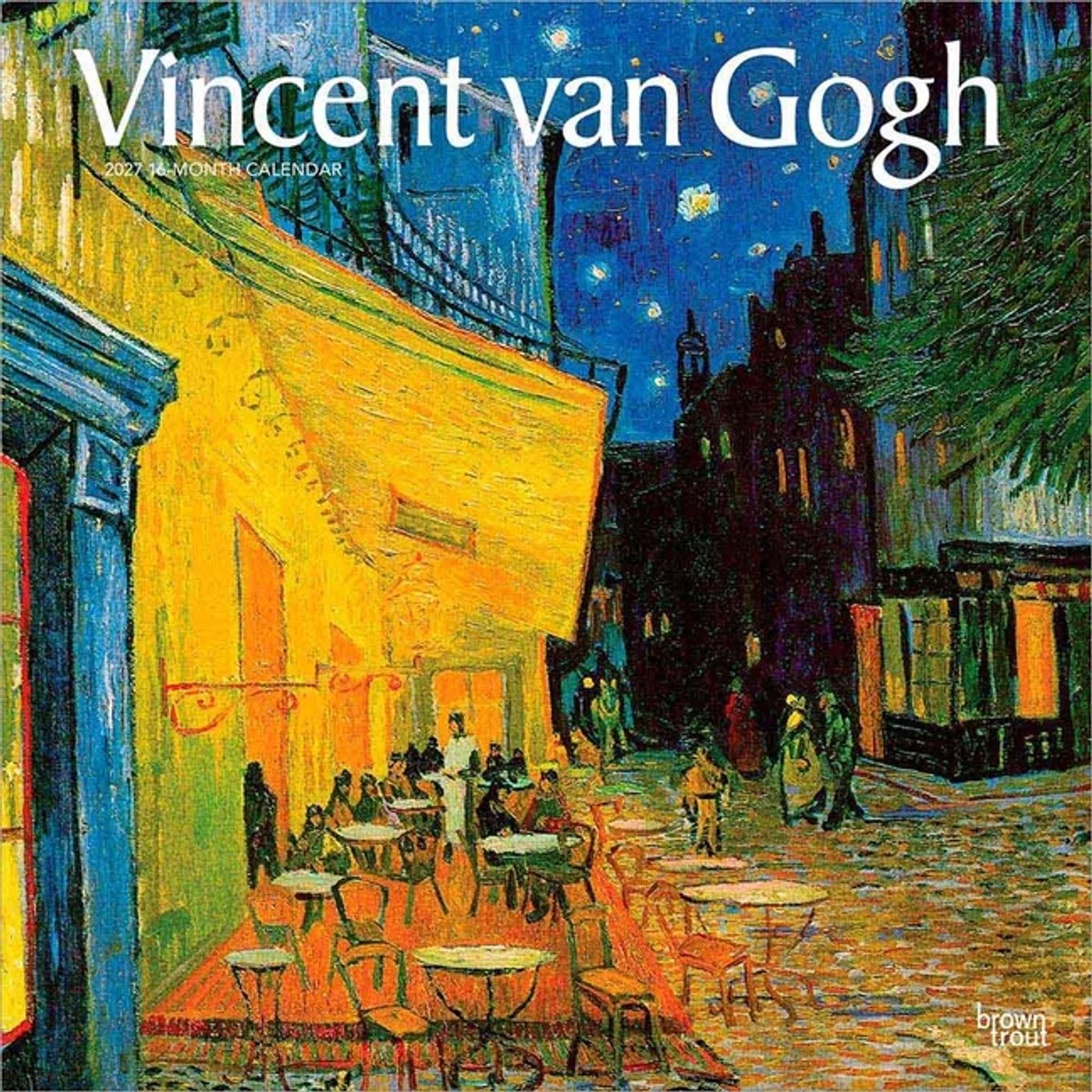 Vincent van Gogh Kalender 2027 de BrownTrout – photo produit
