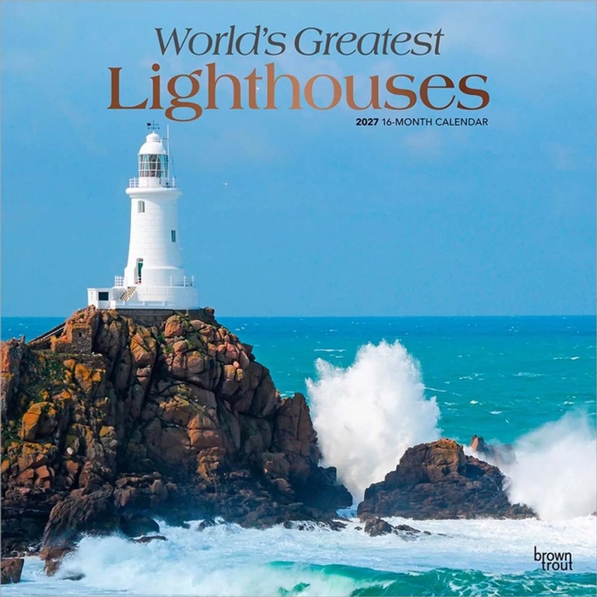 World's Greatest Lighthouses Kalender 2027 de BrownTrout – photo produit