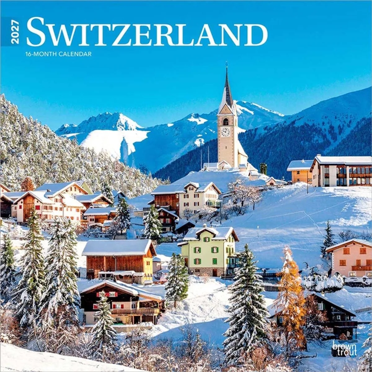 Zwitserland / Switzerland Kalender 2027 de BrownTrout – photo produit