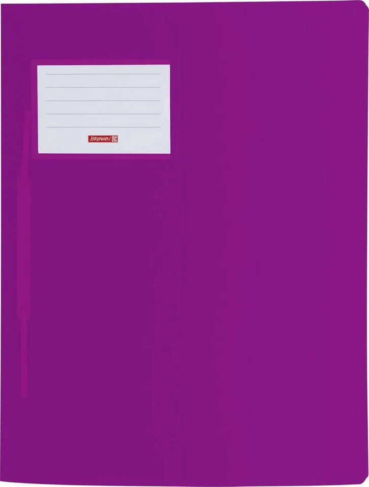 Aktenordner BRUNNEN Schnellhefter A4 Colour Code, PP-Folie, violett von Brunnen – Produktfoto