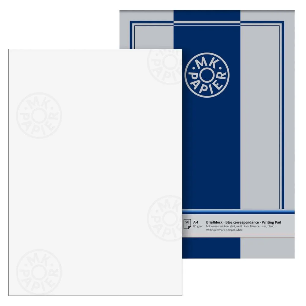 Briefpapier mit Wasserzeichen DIN A4 80 g/m² de Brunnen – photo produit