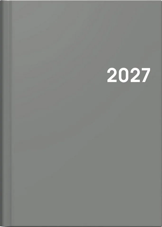 Buchkalender BRUNNEN Buchkalender Mod. 796 2027, A5, Kunststoff by Brunnen in Grey – product photo