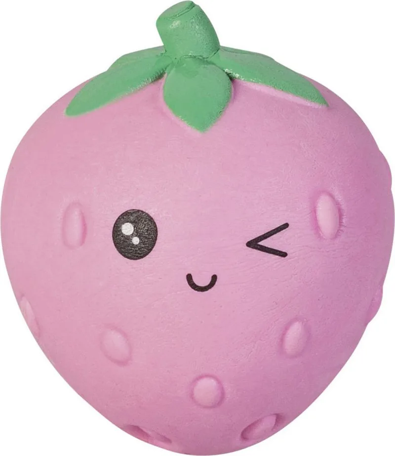 Buntstift BRUNNEN Radiergummi Fruity Love – TPR-Kunststoff, rosa/grün fra Brunnen – produktbillede