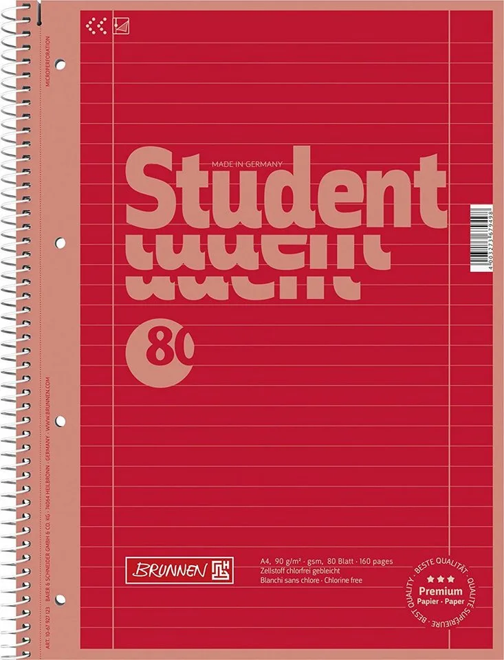 Collegeblock by Brunnen – product photo