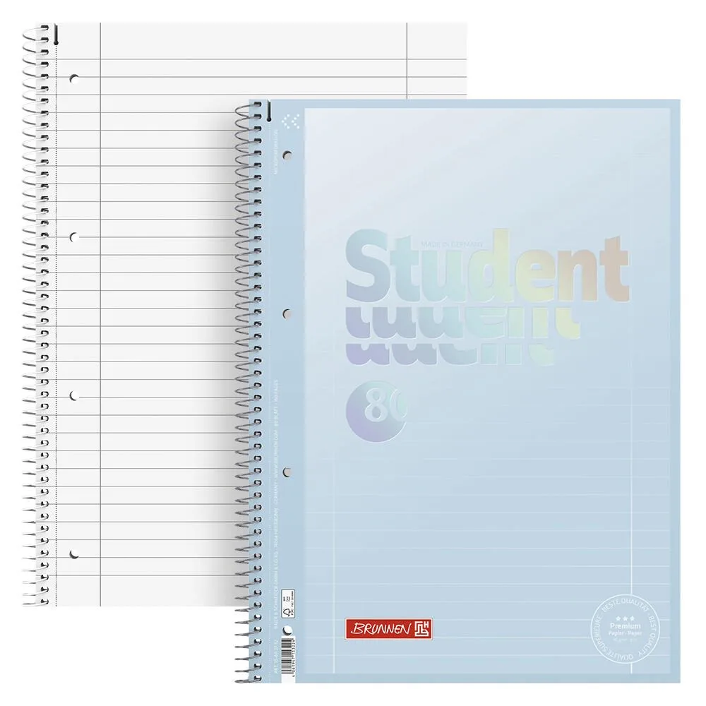 Collegeblock Premium Student 27 DIN A4 liniert by Brunnen – product photo