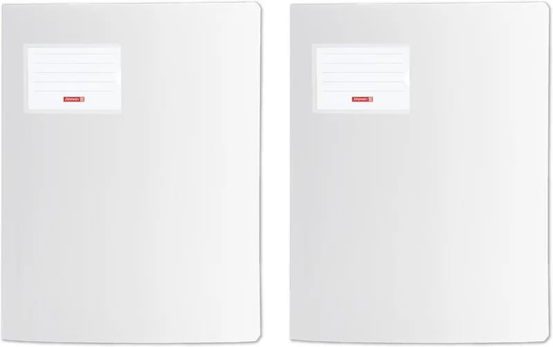 Hefter Brunnen, 2er Set, Schnellhefter FACT!pp A4 de Brunnen en Blanc – photo produit