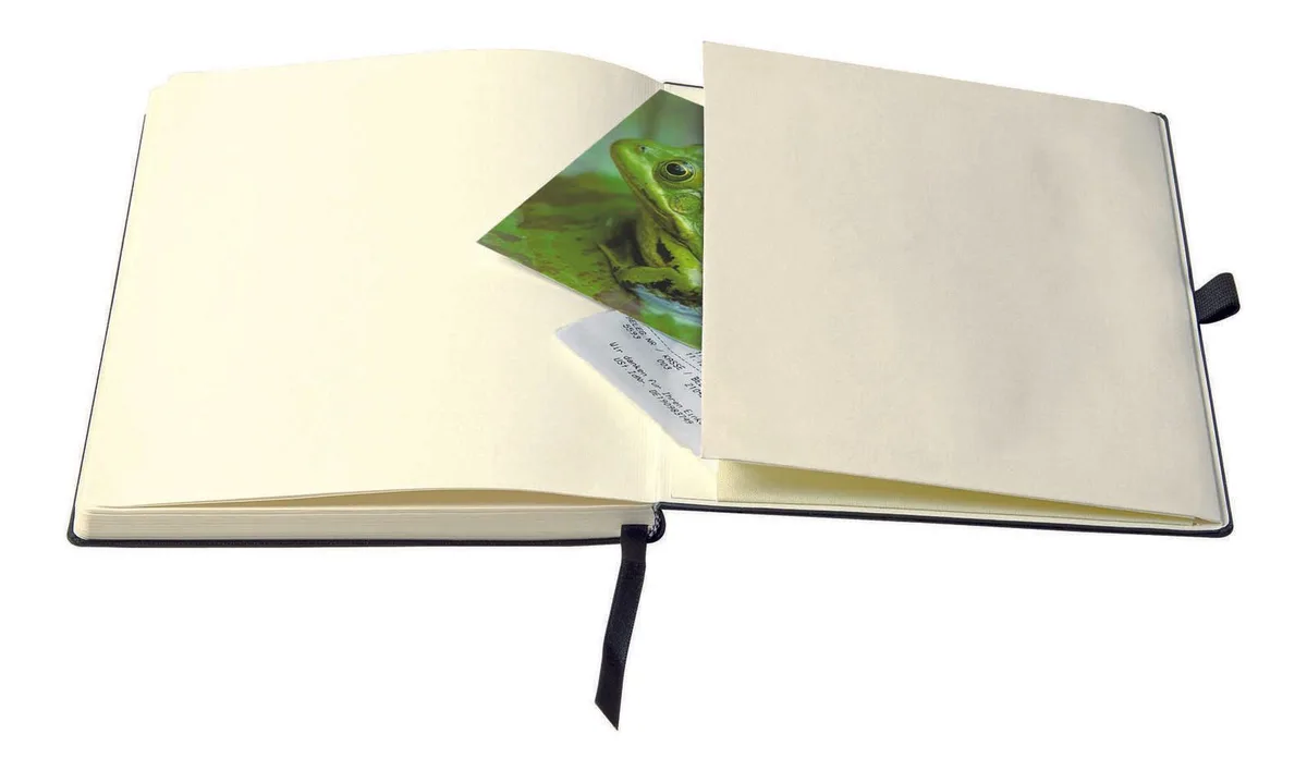 KOMPAGNON Notizbuch DIN A4 kariert, 192, davon 16 zum Heraustrennen Seiten fra Brunnen – produktbillede