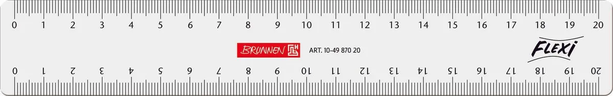 Lineal 20 cm by Brunnen – product photo