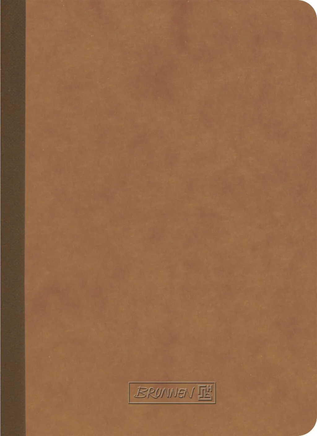 Notizbuch DIN A6 kariert, 192 Seiten van Brunnen – productfoto