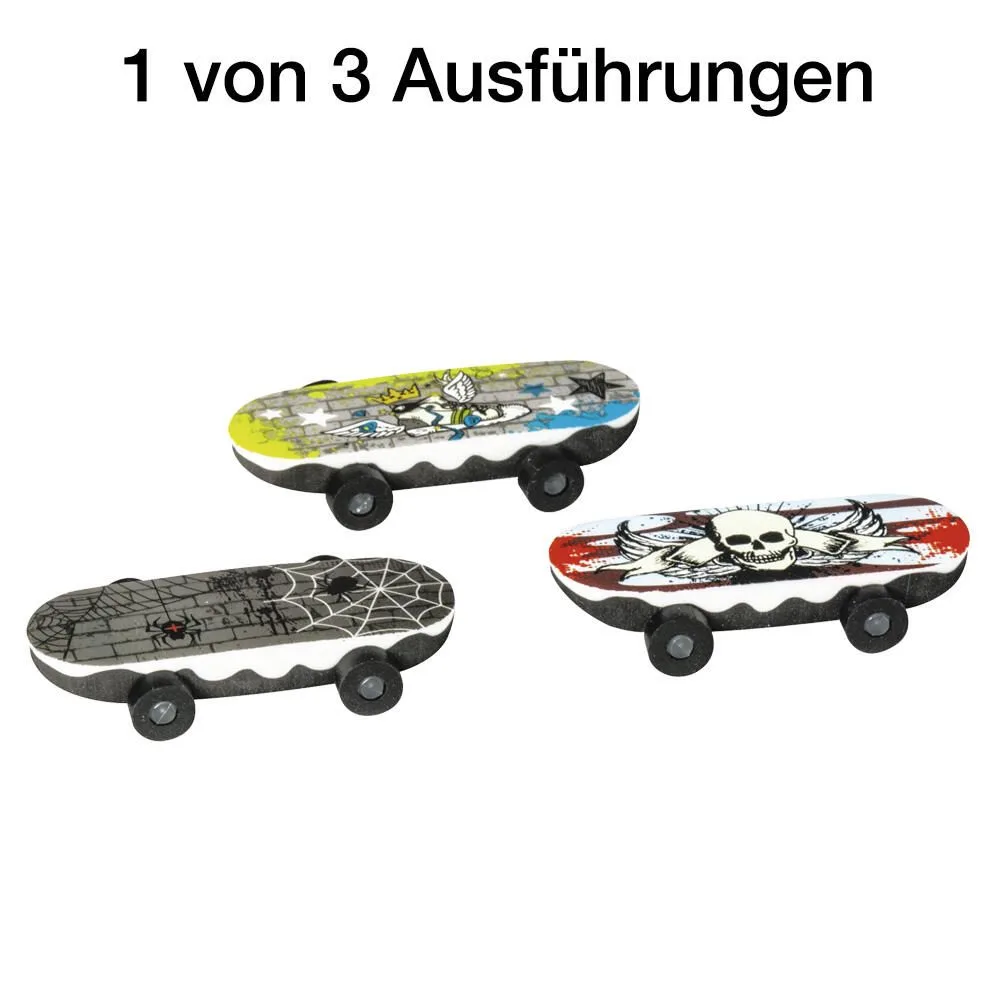 Radiergummi gelb, grau, rot von Brunnen – Produktfoto