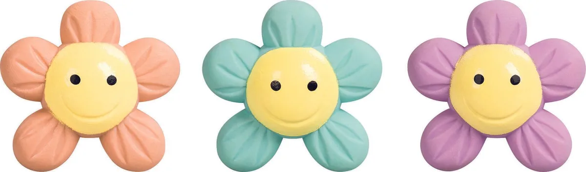 Radiergummi Happy Hippie 3D van Brunnen – productfoto