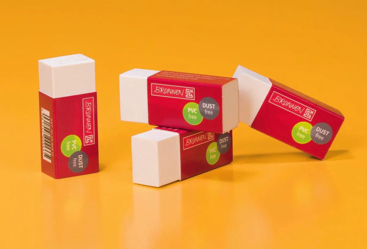 Radiergummi weiß de Brunnen – photo produit