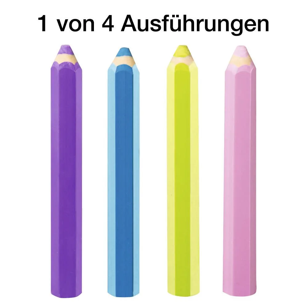 Radierstift lila, blau, grün, rosa van Brunnen – productfoto