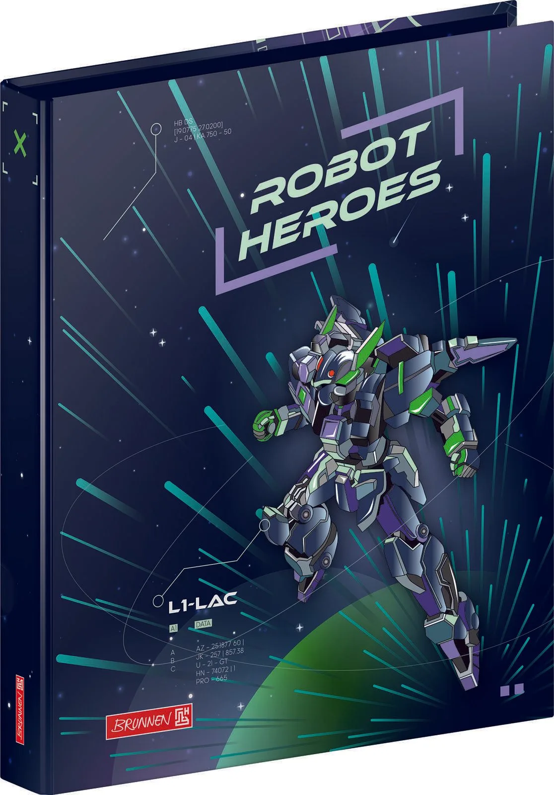 Ringbuch ROBOT HEROES 3,20 cm van Brunnen – productfoto