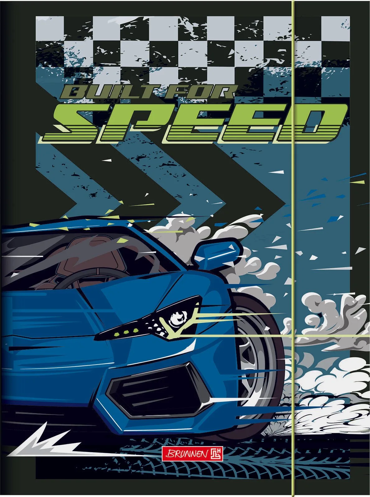Sammelmappe Fast Wheels DIN A3 van Brunnen – productfoto