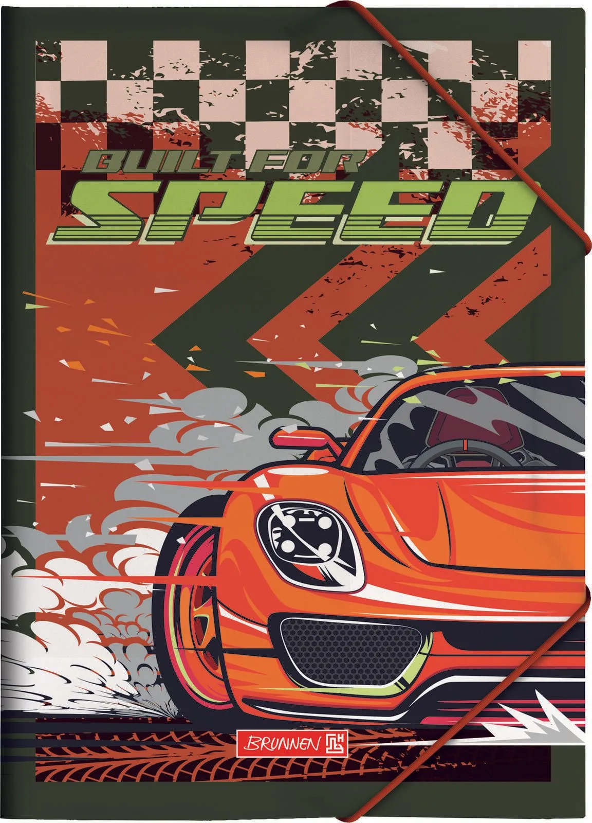 Sammelmappe Fast Wheels DIN A4 van Brunnen – productfoto