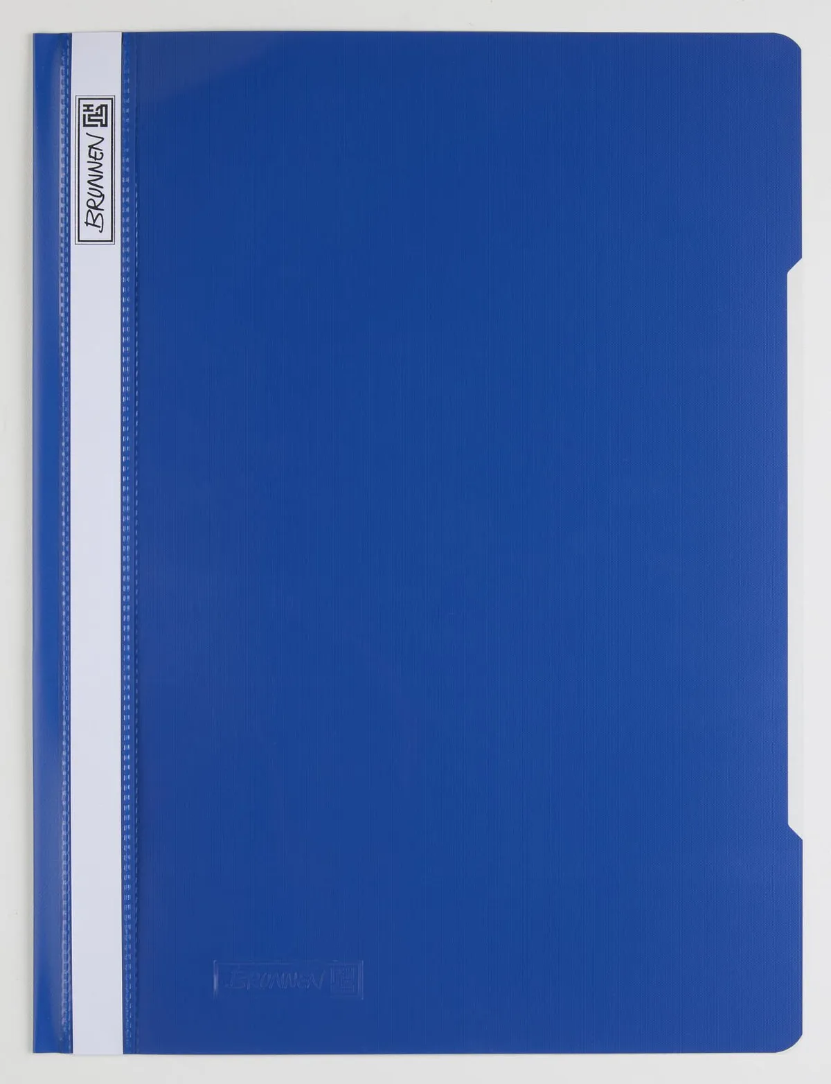 Schnellhefter Kunststoff dunkelblau DIN A4 überbreit, 1 St. by Brunnen – product photo