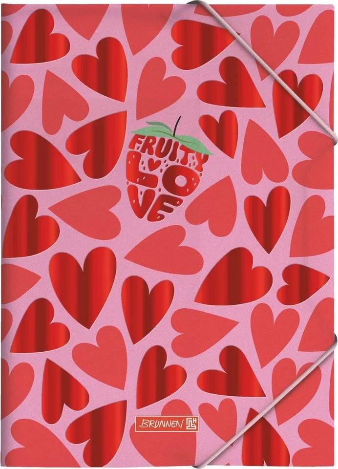 Schülerkalender Brunnen Sammelmappe A4 PP Fruity Love by Brunnen – product photo