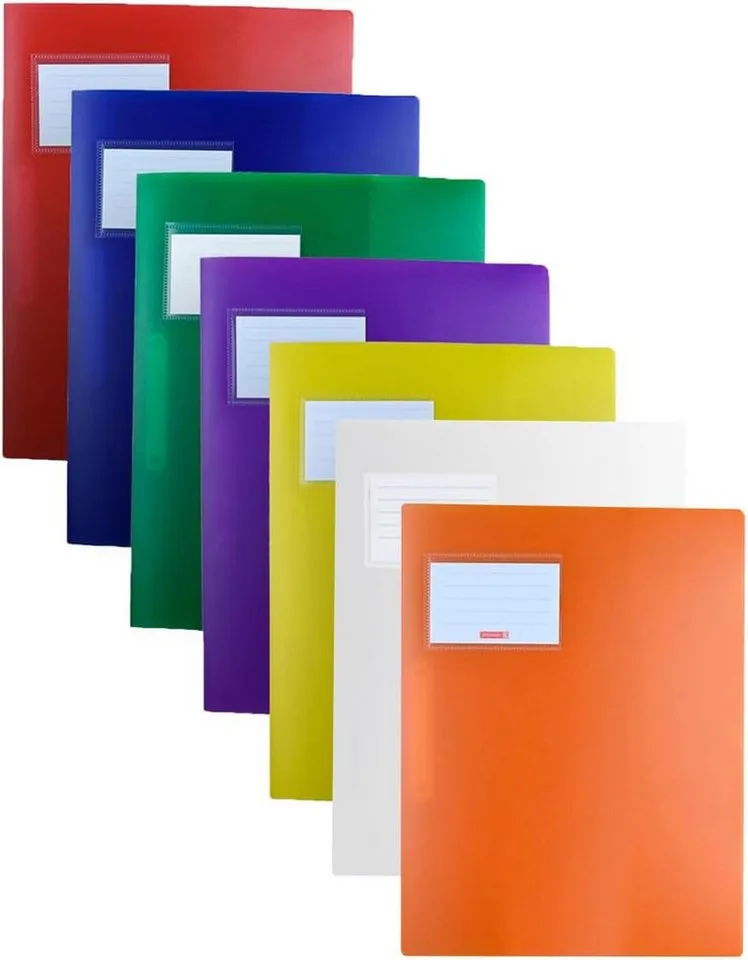 Schulheft Brunnen, FACT!pp Schnellhefter A4, mit Namensschild & Einstecktasche by Brunnen in White – product photo